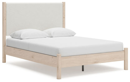 Cadmori - Upholstered Panel Bed by Ashley – Upholstered Beds
