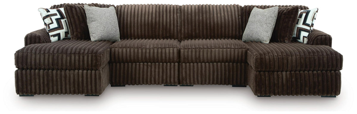 Midnight-Madness - 4 Piece Sectional by Ashley – view 6