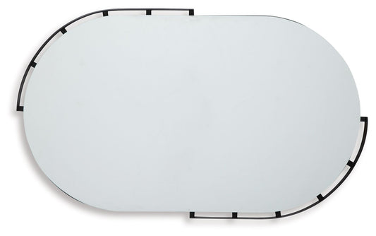 Valkings - Accent Mirror - Black by Ashley – view 2