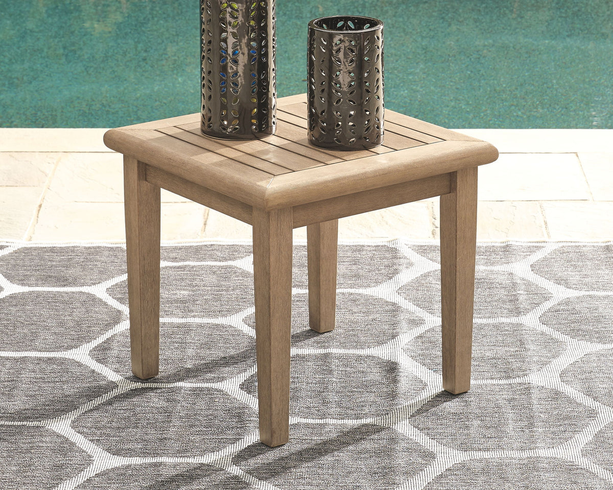 Gerianne - Square End Table - Brown by Ashley – view 2