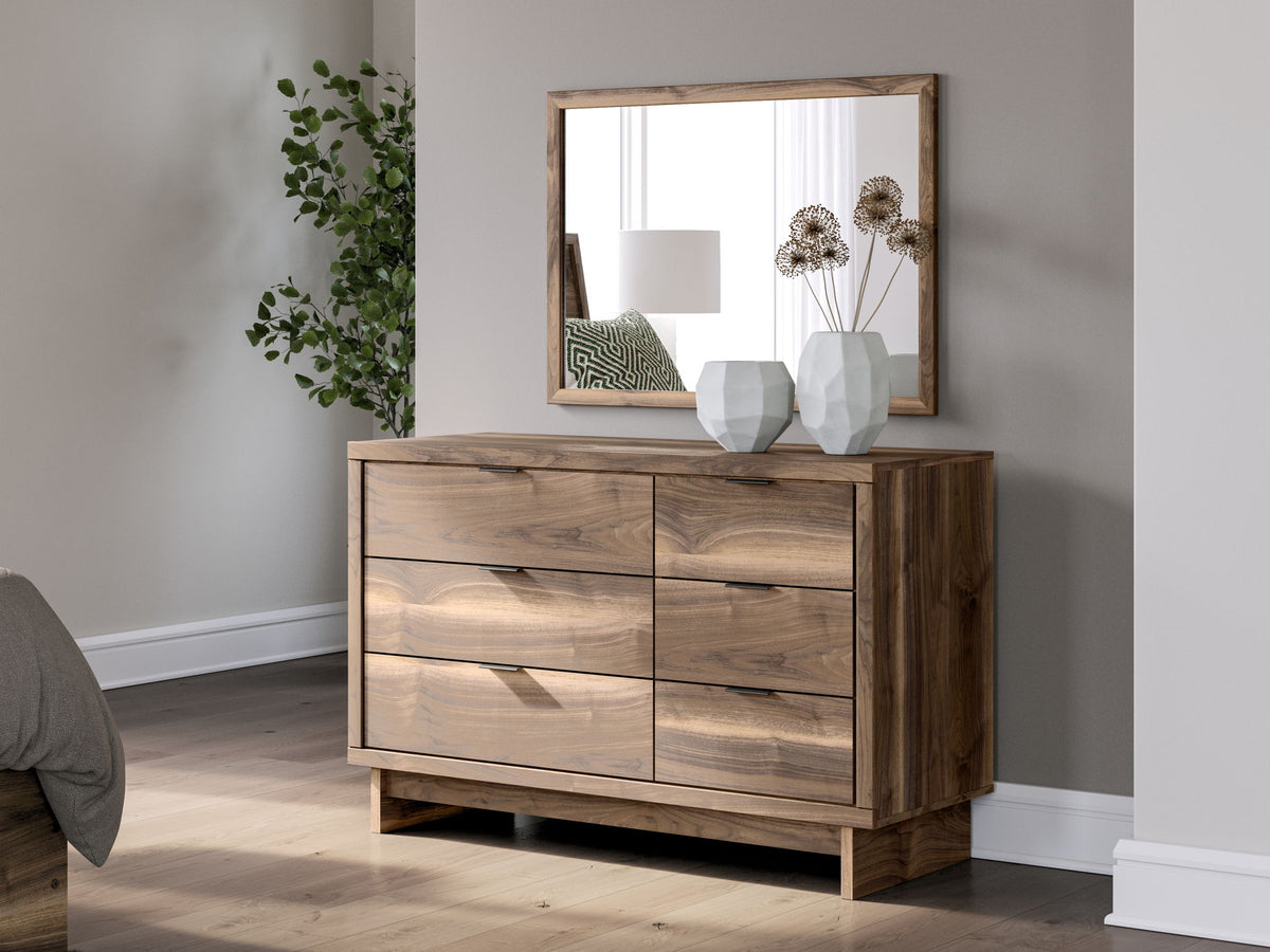 Chirason - Dresser And Mirror - Brown by Ashley – view 2