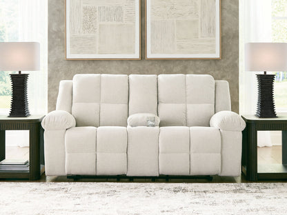 Orlen - Double Reclining Loveseat With Console - Winter – view 4