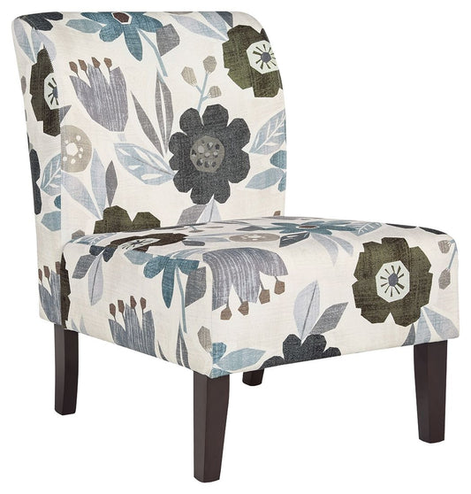 Triptis - Accent Chair - Gray by Ashley – Armless Chairs