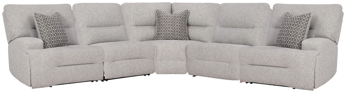 Acklen Place - 5 Piece Reclining Sectional by Ashley – view 2
