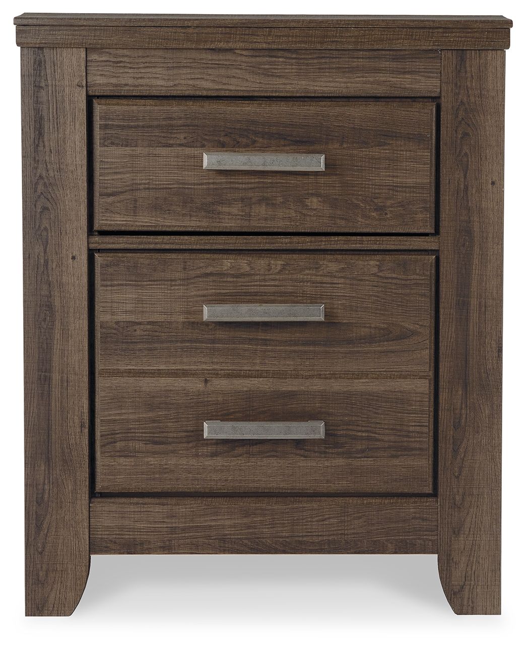 Juararo - Two Drawer Night Stand - Dark Brown by Ashley – view 3