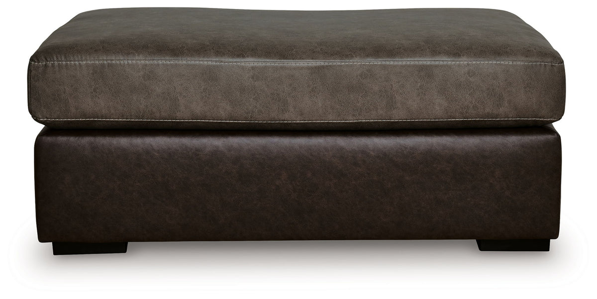 Castille Way - Oversized Accent Ottoman - Fossil by Ashley – view 3