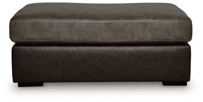 Castille Way - Oversized Accent Ottoman - Fossil by Ashley – view 3
