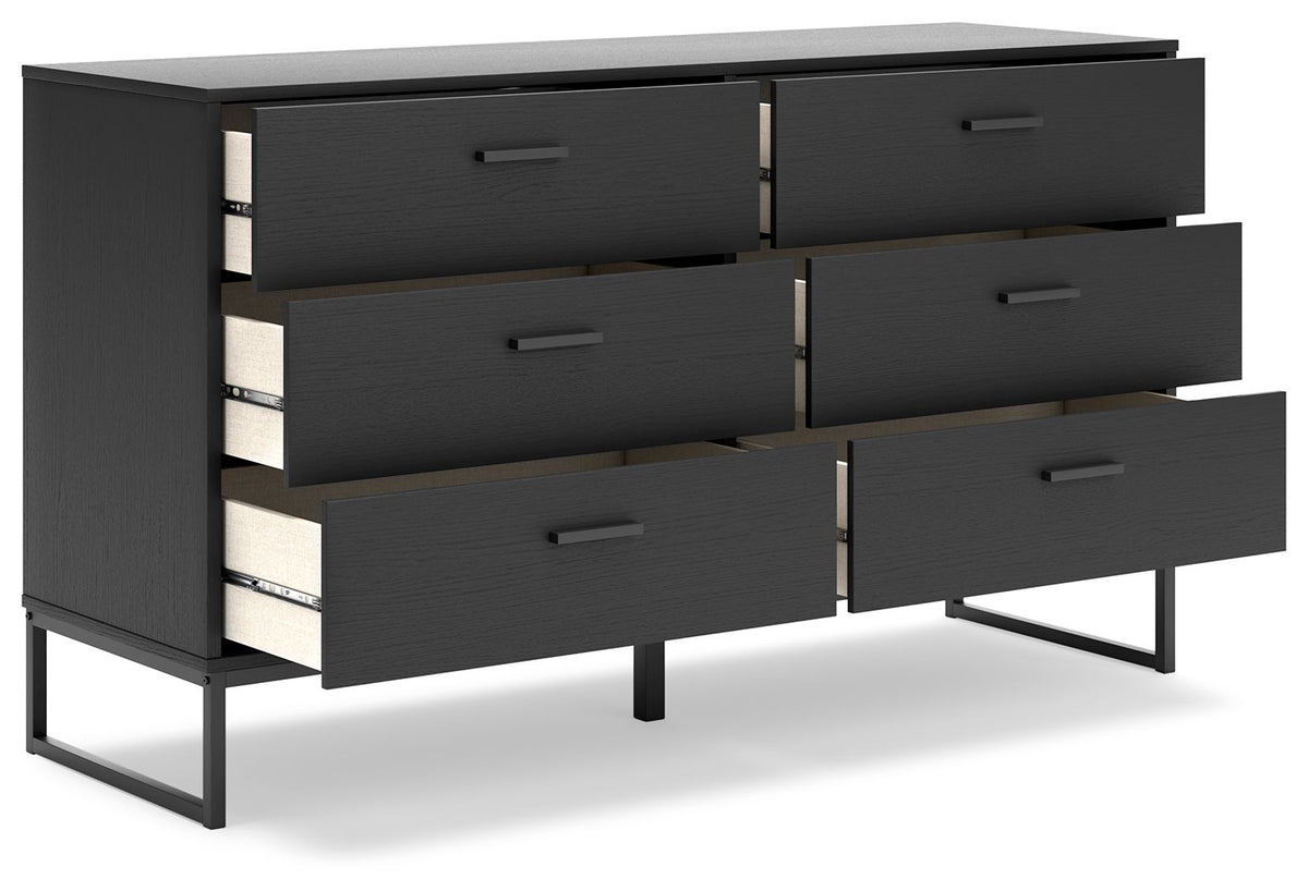 Socalle - Six Drawer Dresser by Ashley – view 6