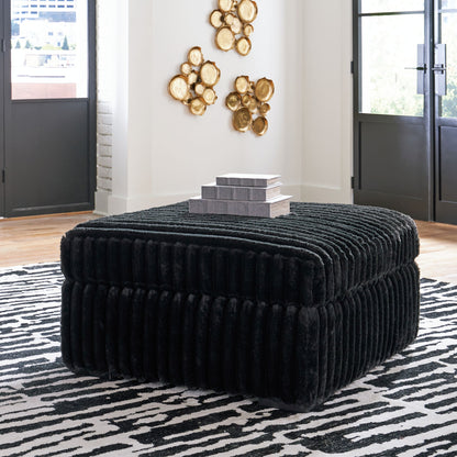 Midnight-Madness - Oversized Accent Ottoman by Ashley – view 10