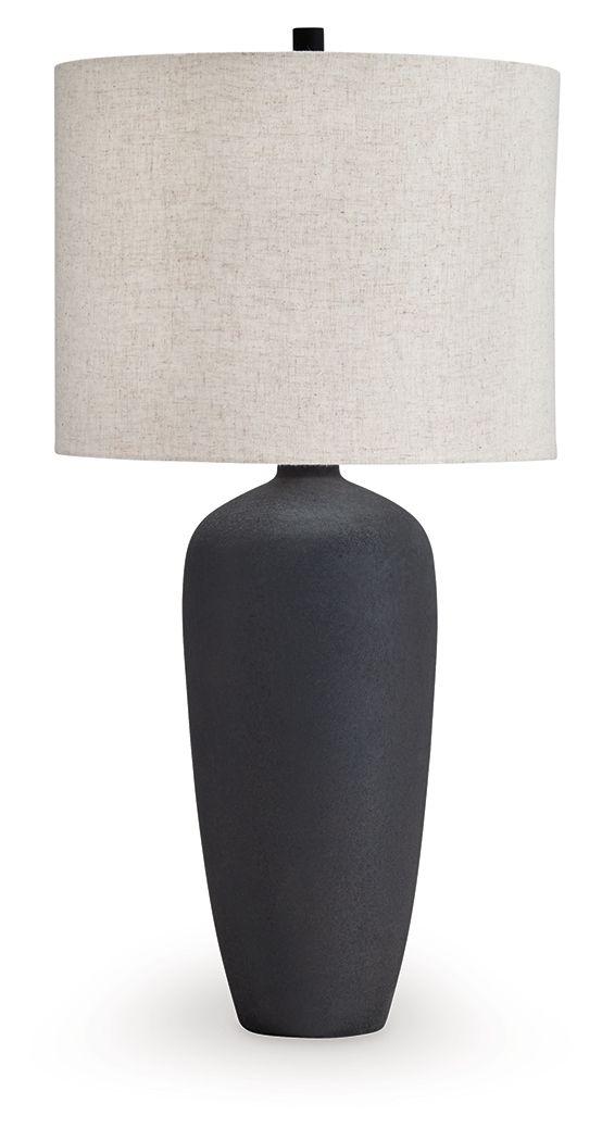 Ryenburg - Metal Table Lamp - Black by Ashley – Table Lamps