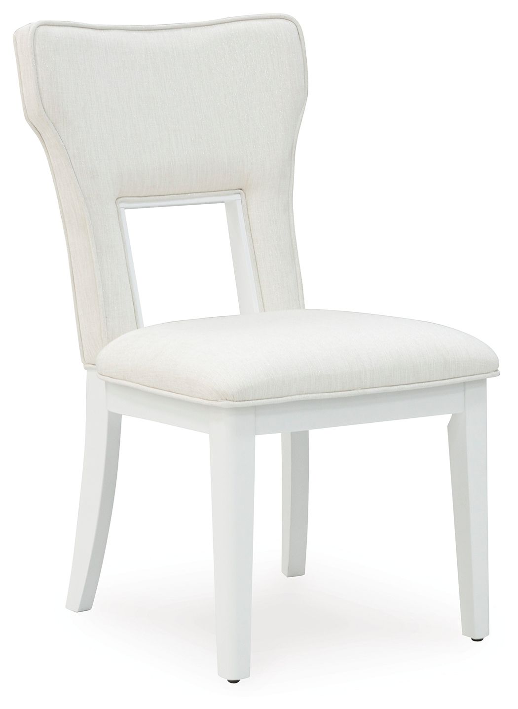 Chalanna - Dining Upholstered Side Chair (Set of 2) - White by Ashley – view 3