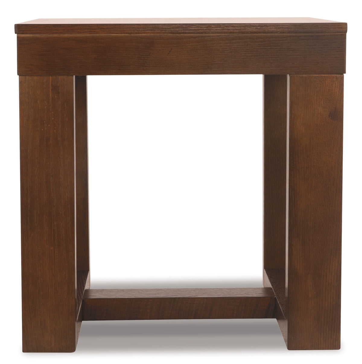 Watson - Square End Table - Dark Brown by Ashley – view 3