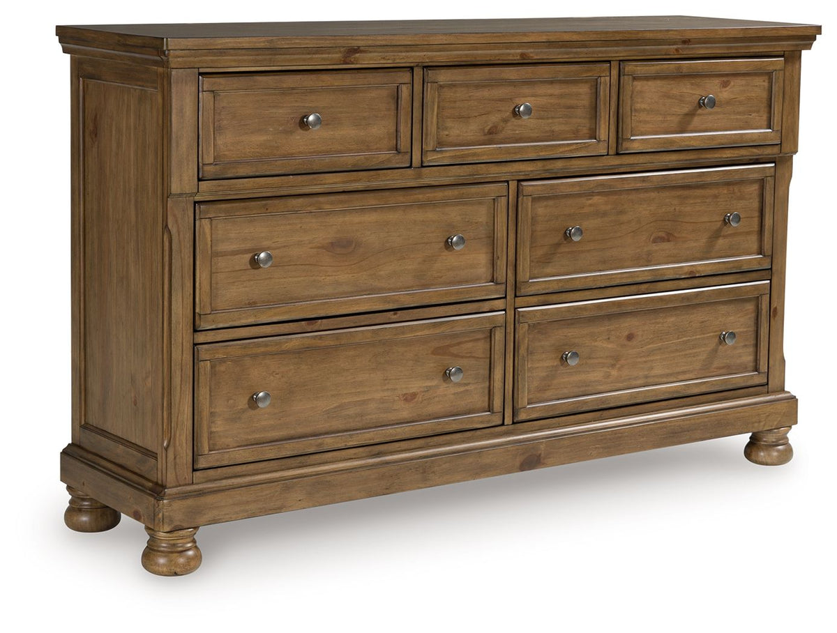 Feddinger - Dresser - Medium Brown by Ashley – Dressers