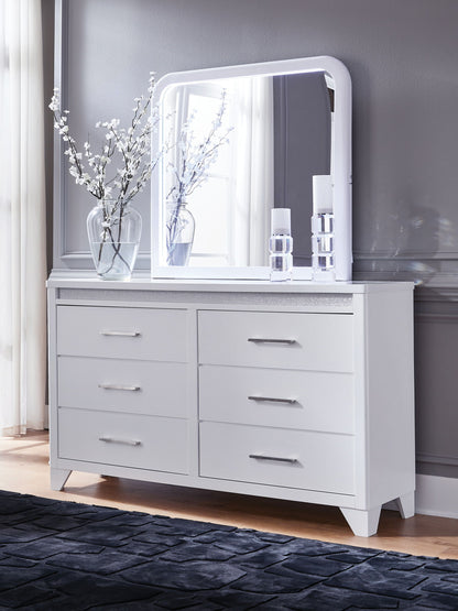 Jarlee - Dresser And Mirror - White by Ashley – view 3