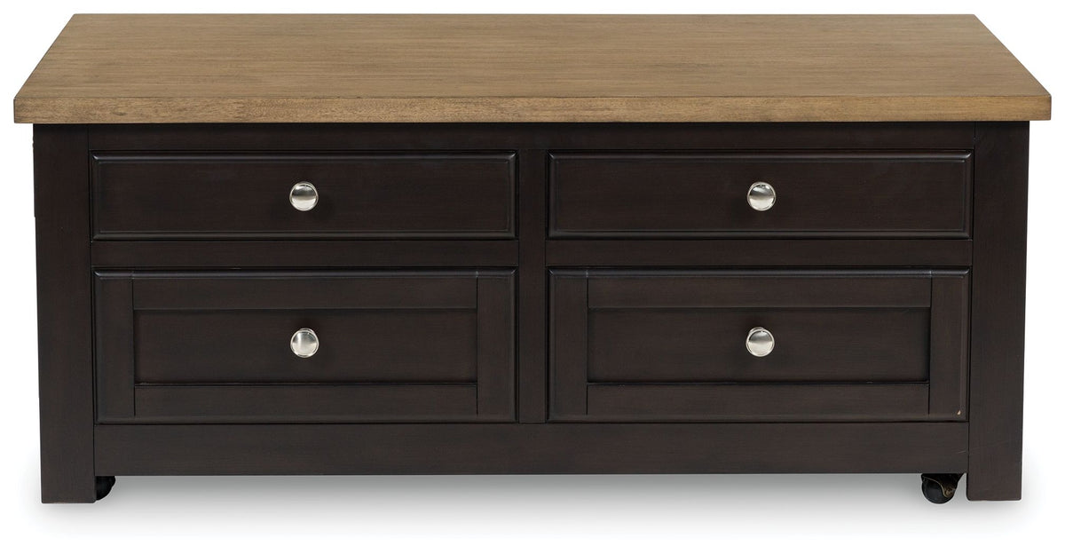 Drazmine - Lift Top Cocktail Table - Brown by Ashley – view 3