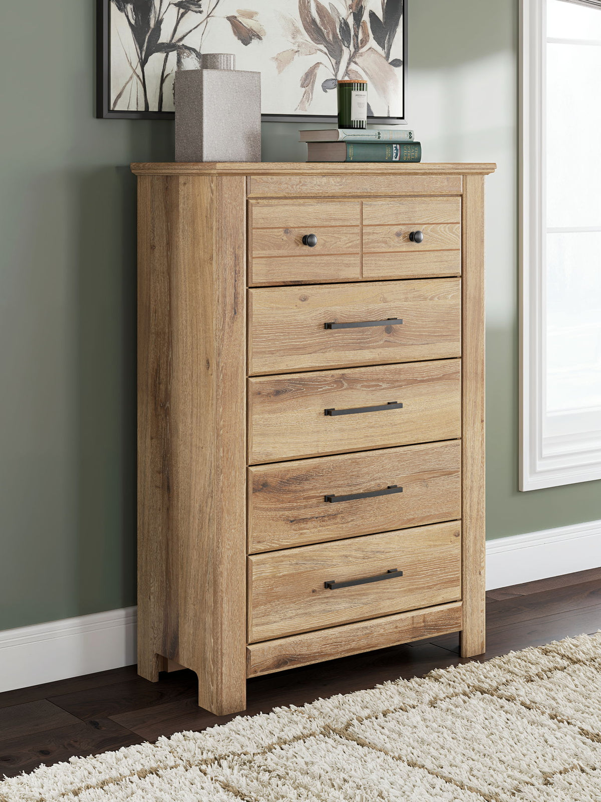 Makidern - Five Drawer Chest by Ashley – view 4
