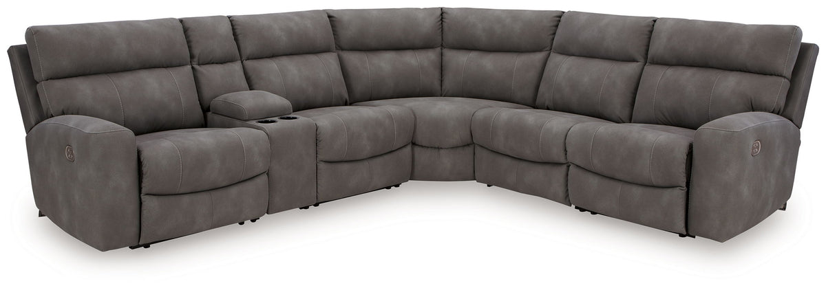 Next-Gen Durapella - 6 Piece Reclining Sectional by Ashley – Reclining Sectionals
