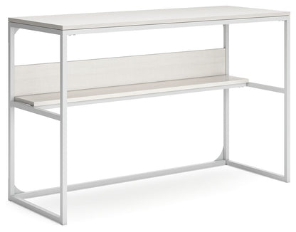 Deznee - 48" Home Office Desk - White by Ashley – Computer Desks