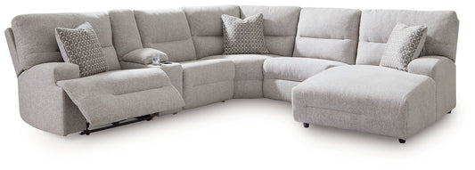 Acklen Place - 6 Piece Reclining Sectional by Ashley – Reclining Sectionals