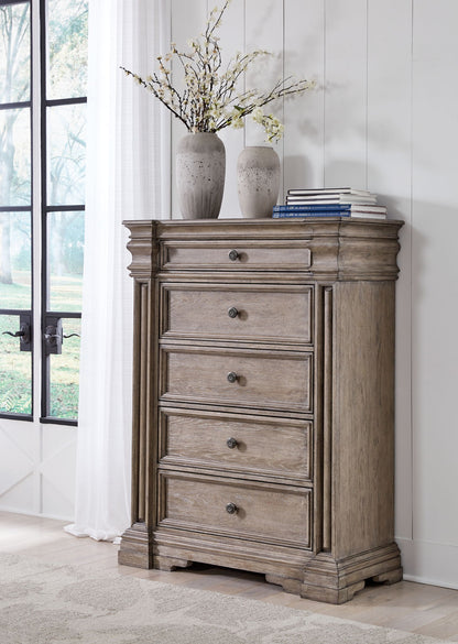 Blairhurst - Five Drawer Chest - Light Grayish Brown by Ashley – view 2