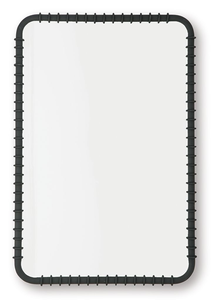 Judlow - Accent Mirror - Black by Ashley – Accent Mirrors