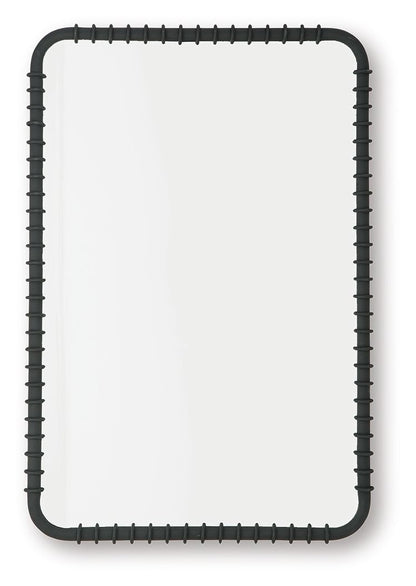Judlow - Accent Mirror - Black by Ashley – Accent Mirrors