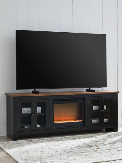 Wildenauer - 76" TV Stand With Electric Fireplace by Ashley – view 4