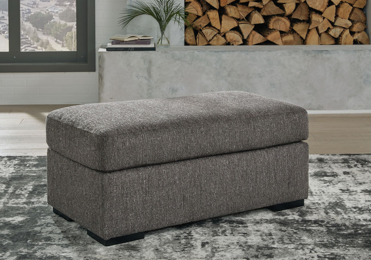 Gardiner - Ottoman - Pewter by Ashley – view 4