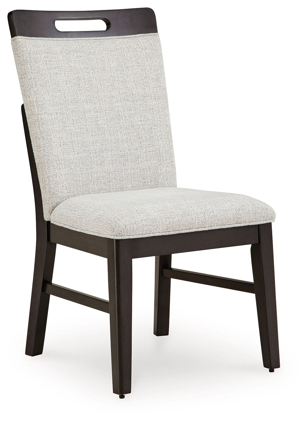 Neymorton - Dining Upholstered Side Chair (Set of 2) - Light Gray / Brown by Ashley – view 2
