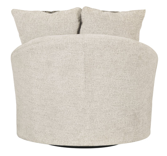 Soletren - Swivel Accent Chair - Stone by Ashley – view 2
