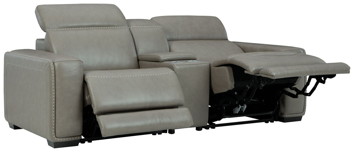 Correze - 3 Piece Power Reclining Sectional by Ashley – view 10