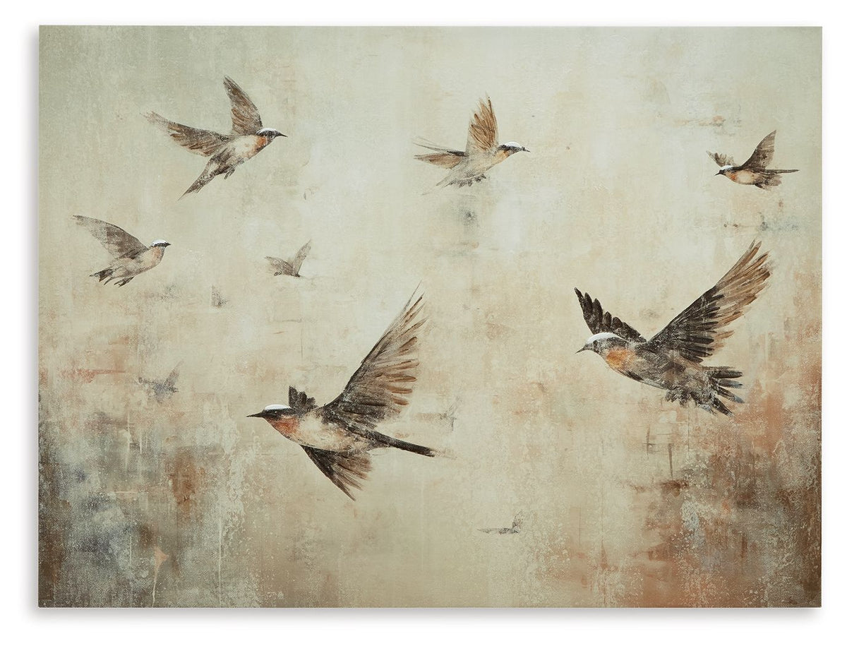 Collmund - Wall Art - Gray / Brown by Ashley – Canvas Art