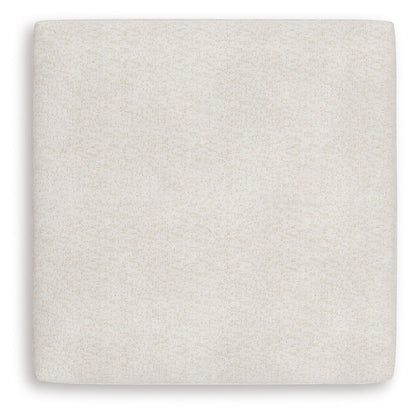 Donelson Creek - Oversized Accent Ottoman - Vanilla – view 2