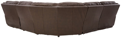 Dunleith - 5 Piece Power Reclining Sectional by Ashley – view 4