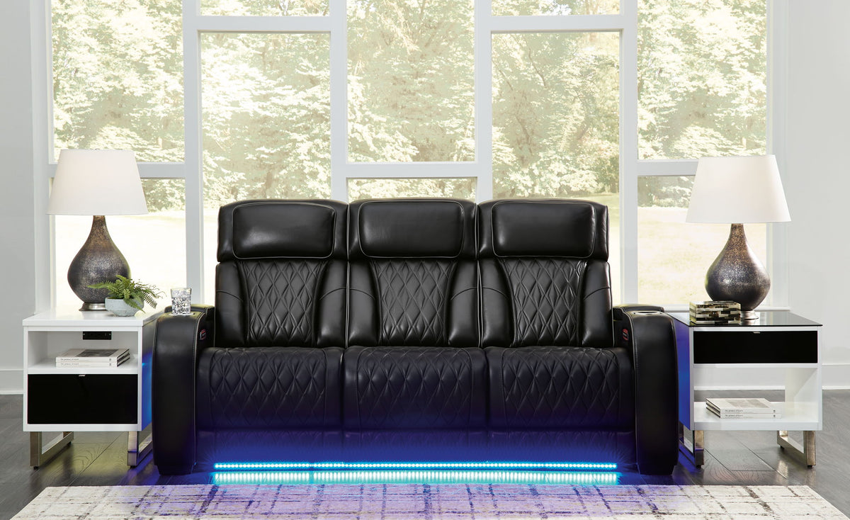Boyington - Power Reclining Sofa With Adj Headrest by Ashley – view 4