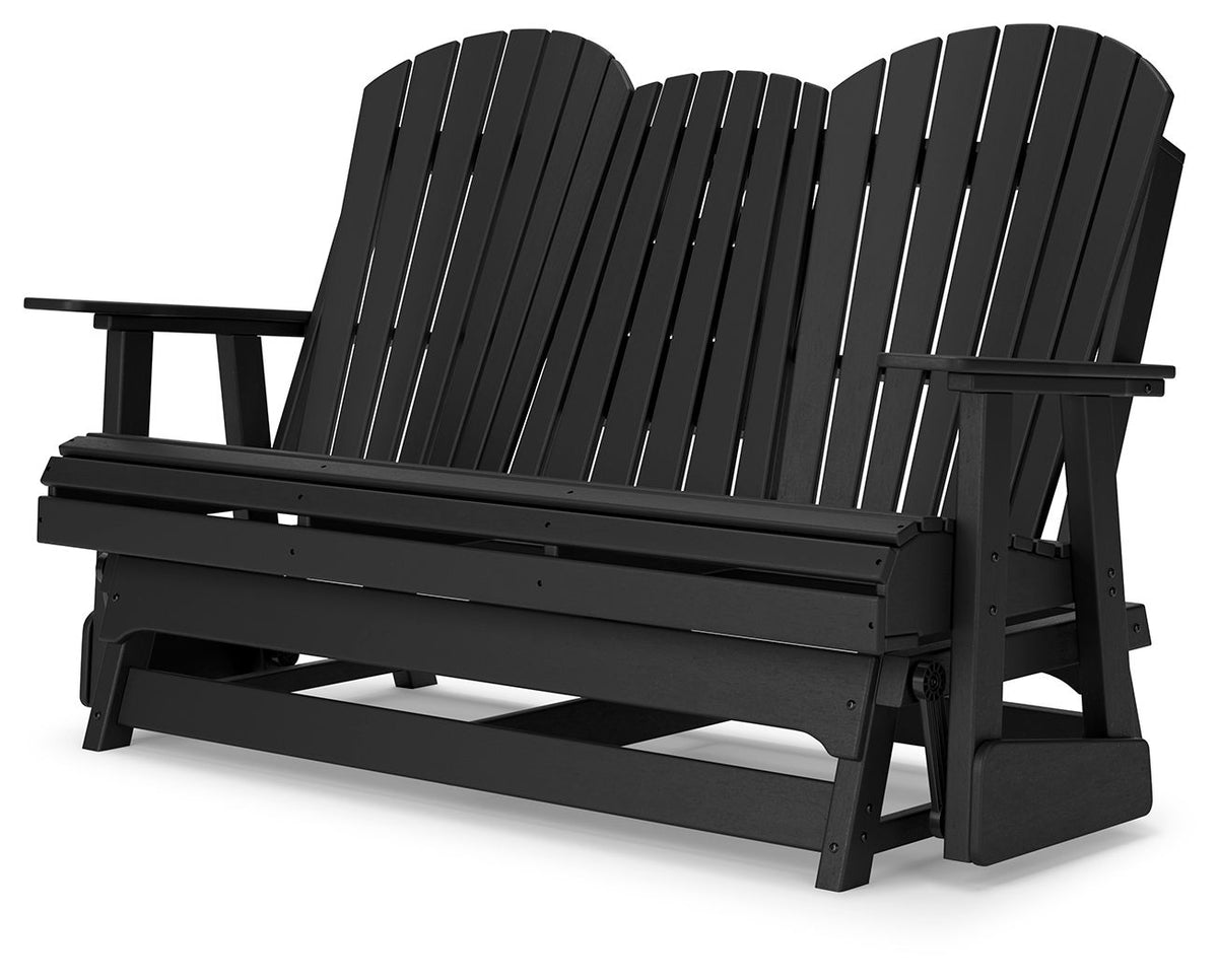 Hyland Wave - Glider Loveseat by Ashley – view 8