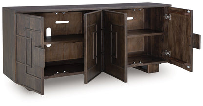 Cato - Accent Cabinet - Dark Brown by Ashley – view 4