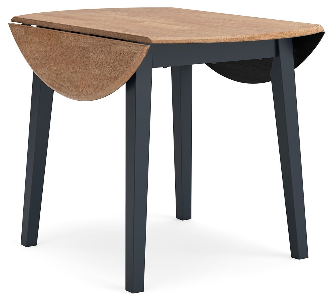 Gesthaven - Round Dining Room Drop Leaf Table by Ashley – view 12