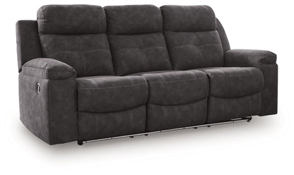Brysonview - Reclining Sofa - Charcoal – Reclining Sofas