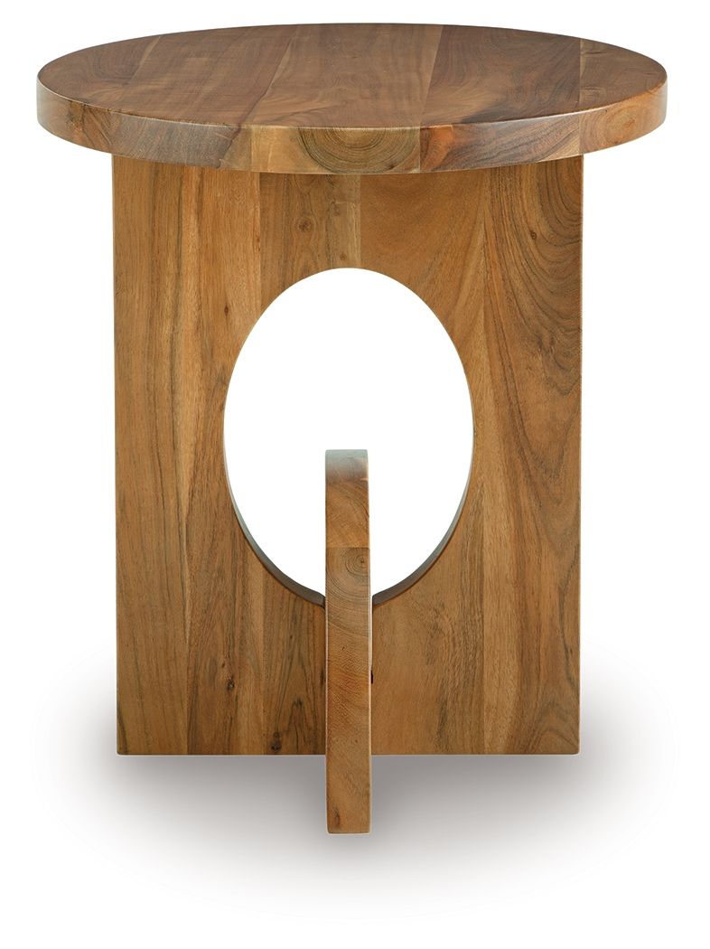 Hollbourne - Accent Table - Brown by Ashley – view 3