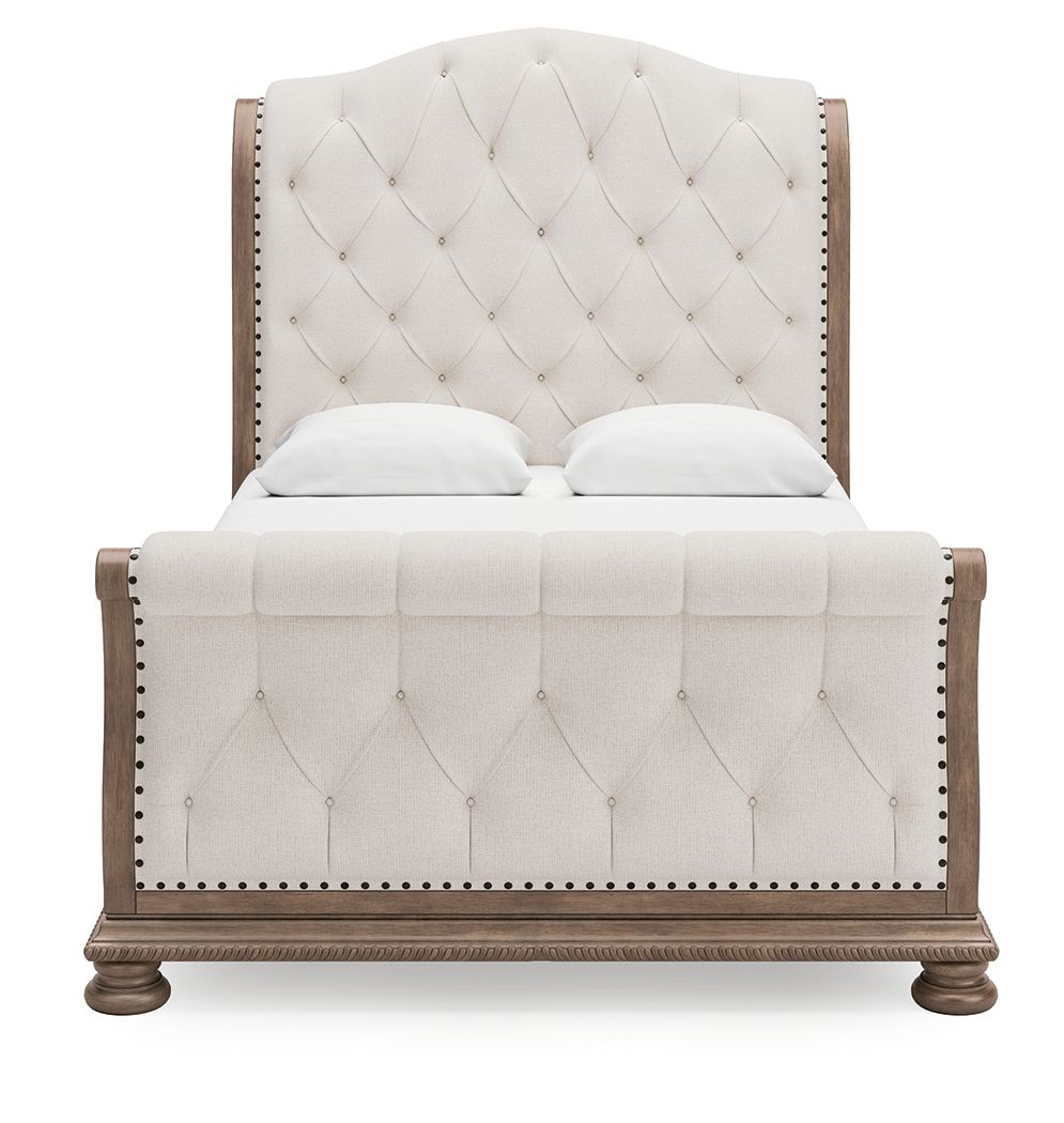 Ardenfield - Upholstered Sleigh Bed by Ashley – view 3
