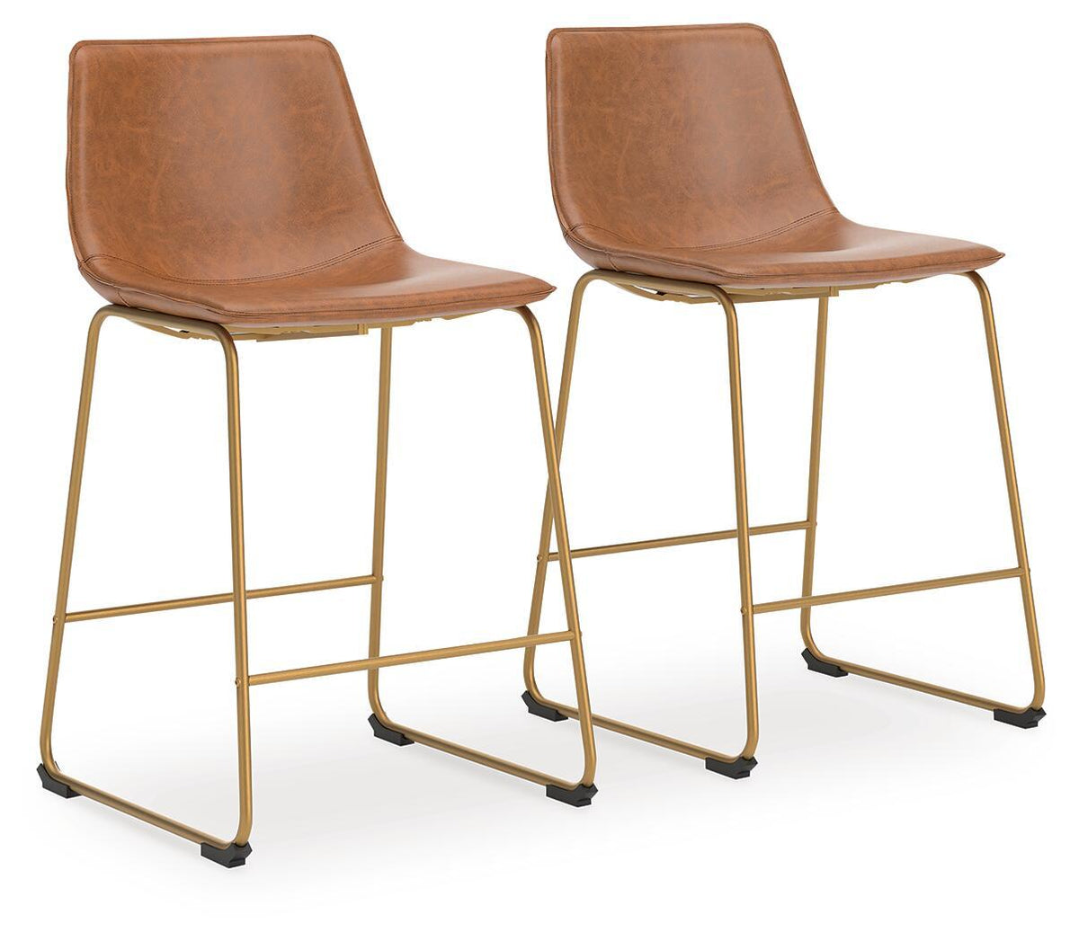 Ciabori - Upholstered Barstool (Set of 2) by Ashley – Stool Sets