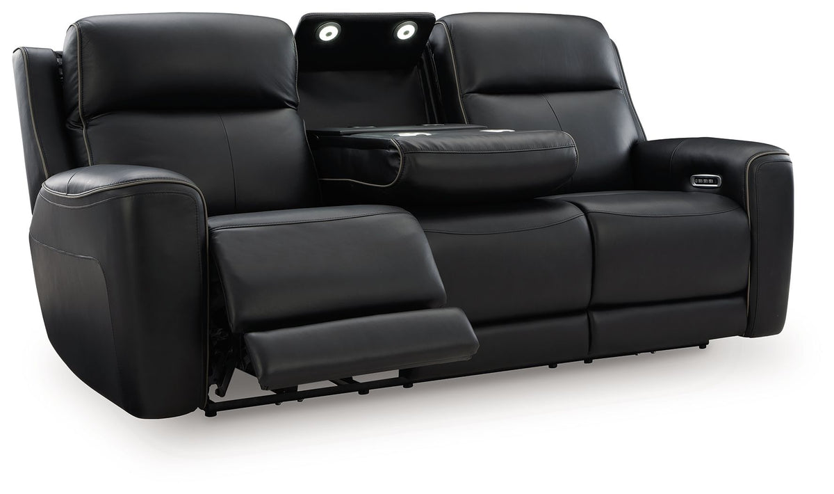 5Z-Comfort - Relaxation - Power Reclining Sofa With Adj Headrest by Ashley – view 5