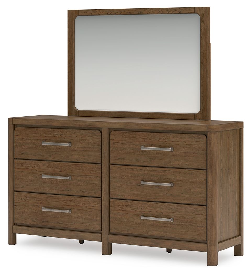 Cabalynn - Dresser And Mirror - Light Brown by Ashley – view 2