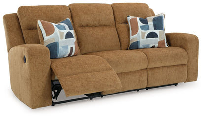 Kanlow - Reclining Sofa - Honey by Ashley – view 3