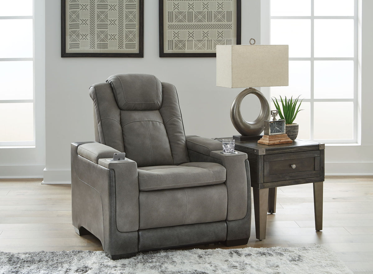 Next-Gen Durapella - Pwr Recliner/Adj Headrest by Ashley – view 6