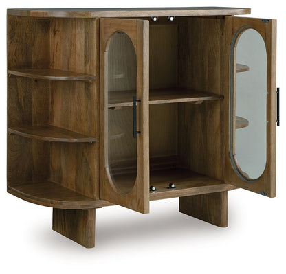 Niall - Accent Cabinet - Light Brown by Ashley – view 4