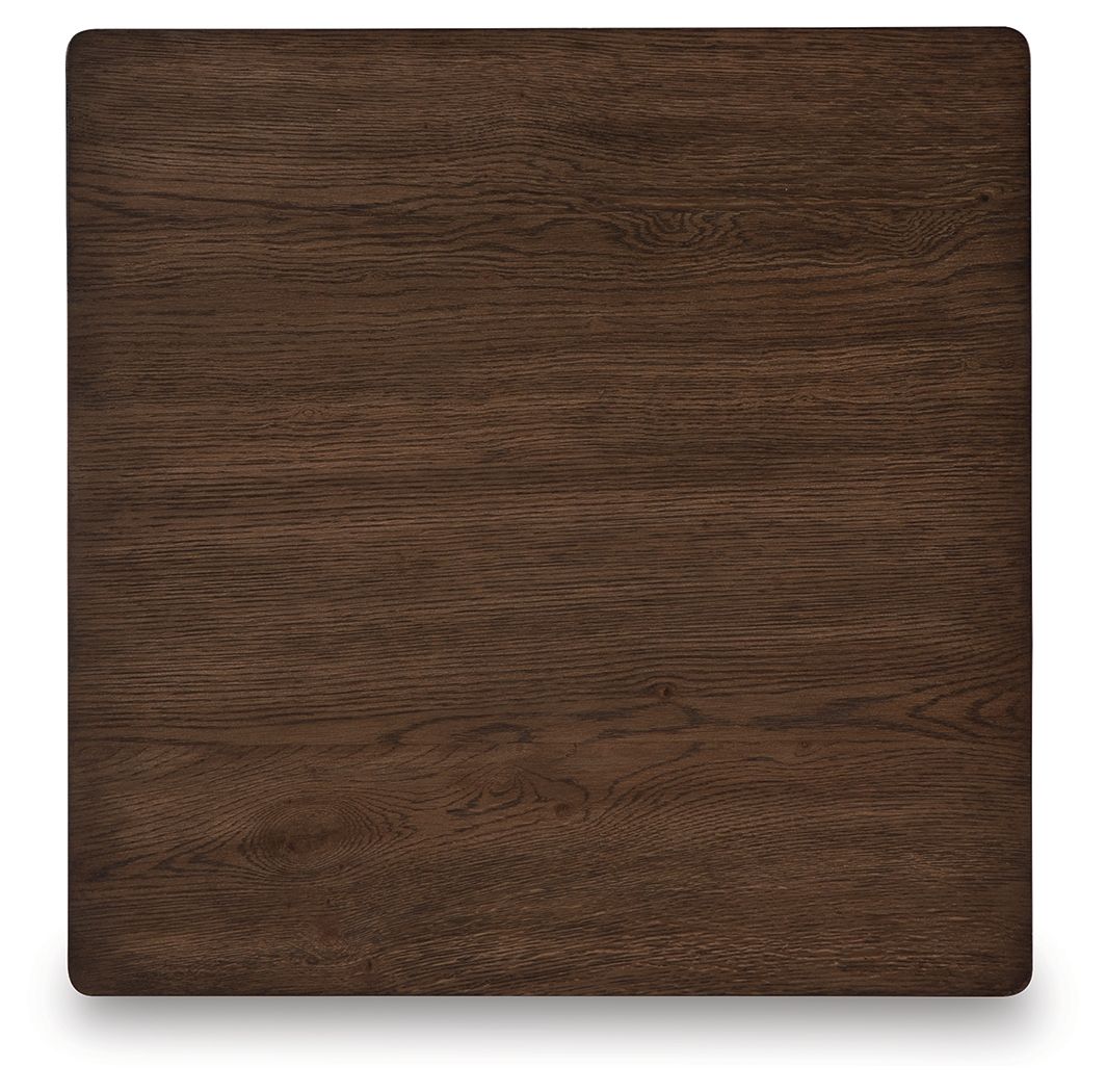 Hannodream - Square End Table - Warm Brown by Ashley – view 2