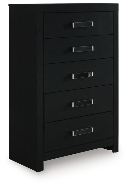 Maeling - Five Drawer Chest by Ashley – Accent Chests