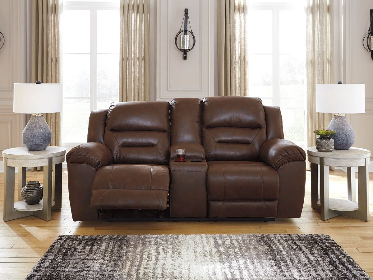 Stoneland - Reclining Loveseat by Ashley – view 6